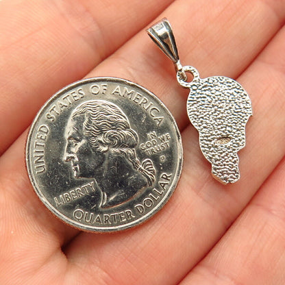 925 Sterling Silver St. Mary Religious Small Pendant