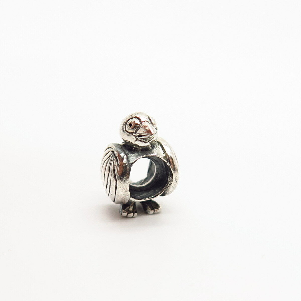 925 Sterling Silver Bird Bead Charm