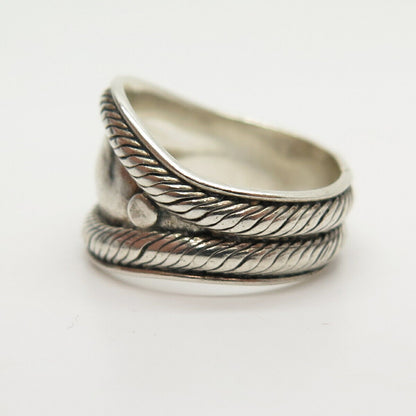 925 Sterling Silver Tribal Ring Size 7