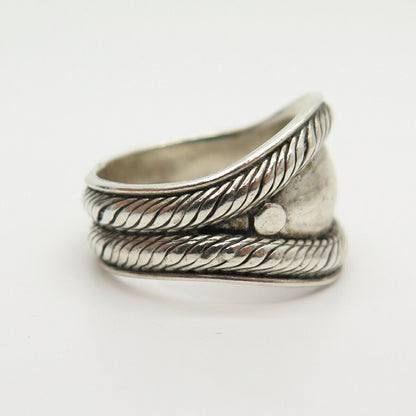 925 Sterling Silver Tribal Ring Size 7