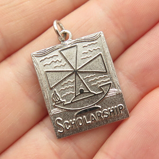 925 Sterling Silver Vintage Antaya "Scholarship" Pendant