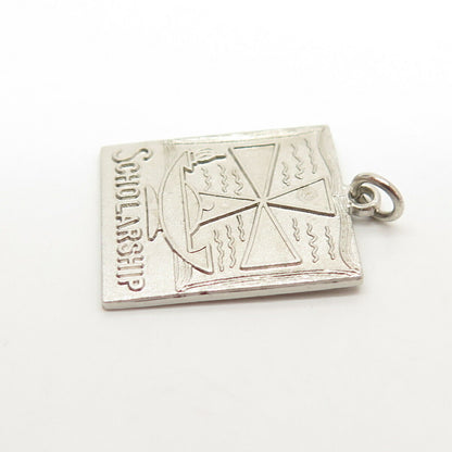 925 Sterling Silver Vintage Antaya "Scholarship" Pendant