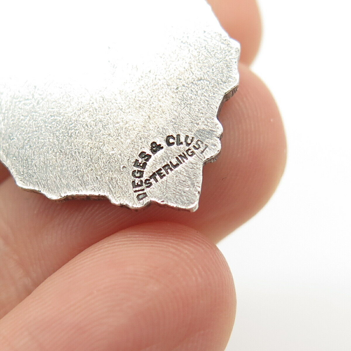 925 Sterling Silver Antique Dieges & Clust "Sunday World Field Day" Pendant