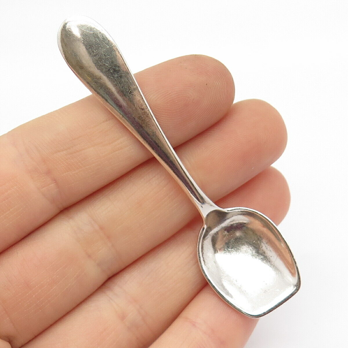 800 Silver Vintage Classic Salt & Spices Spoon