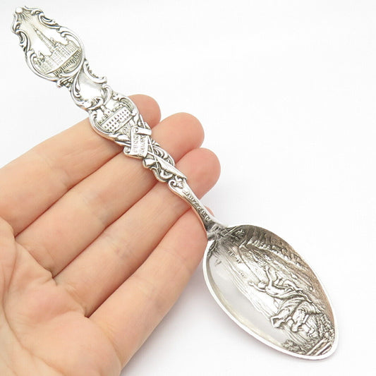 925 Sterling Silver Antique "Philadelphia 1776" Spoon