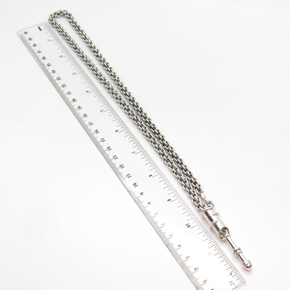 925 Sterling Silver Multi-Rolo Chain Necklace 21"