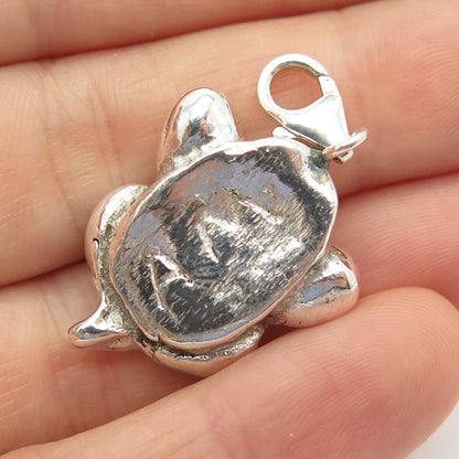 925 Sterling Silver Vintage Mask Face Charm Pendant