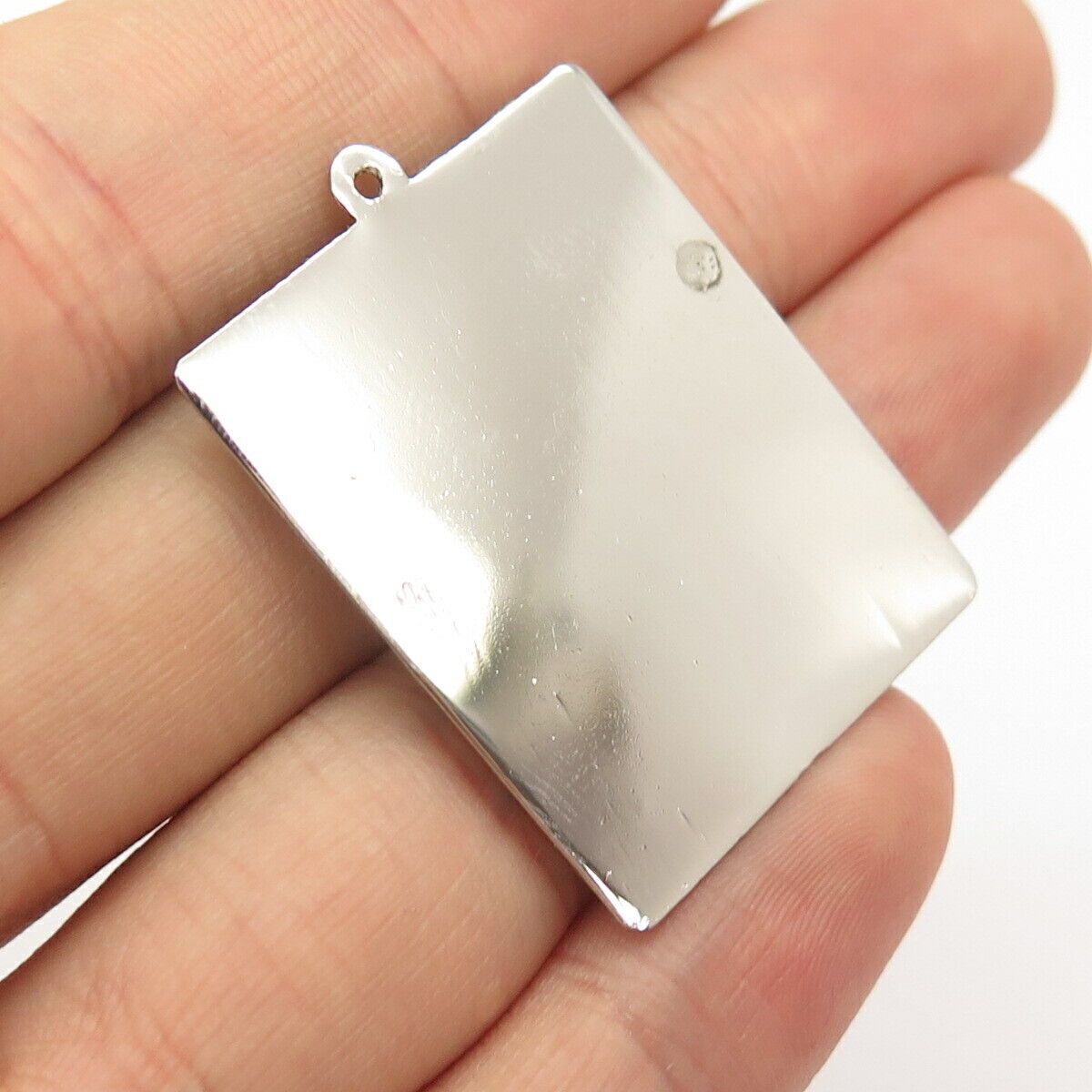 925 Sterling Silver Vintage  Aries Zodiac Sign Pendant