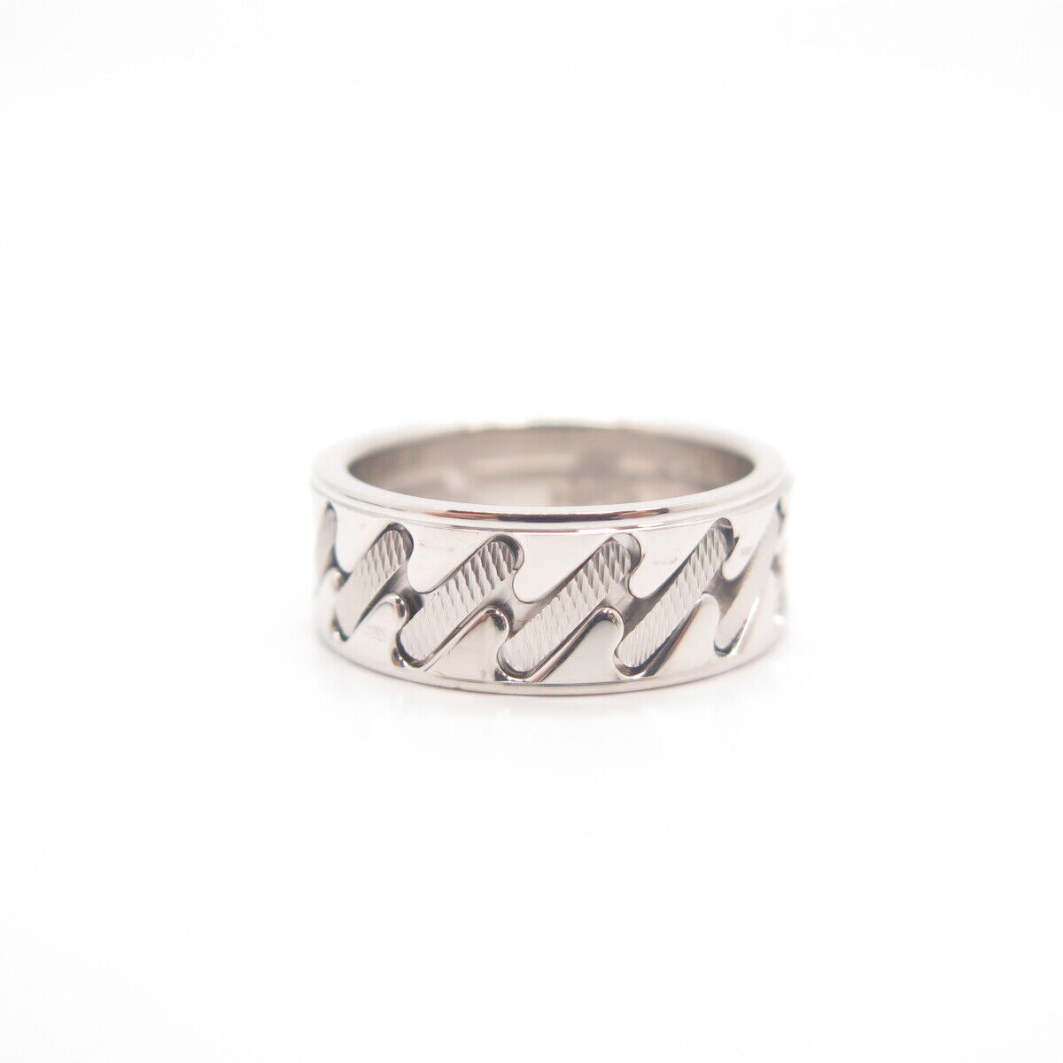 925 Sterling Silver Neos Braided Band Ring Size 7