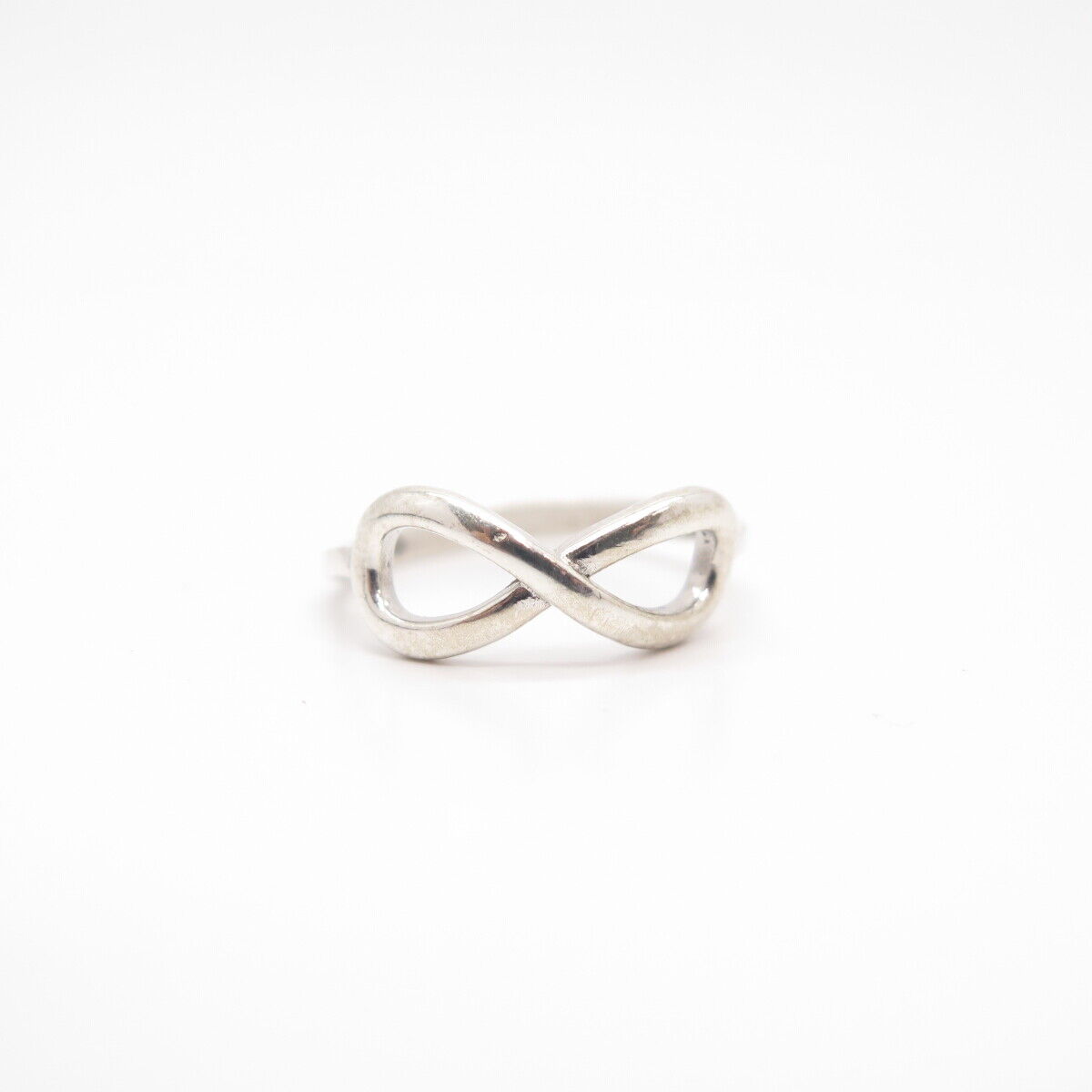 925 Sterling Silver Infinity Ring Size 6 1/4