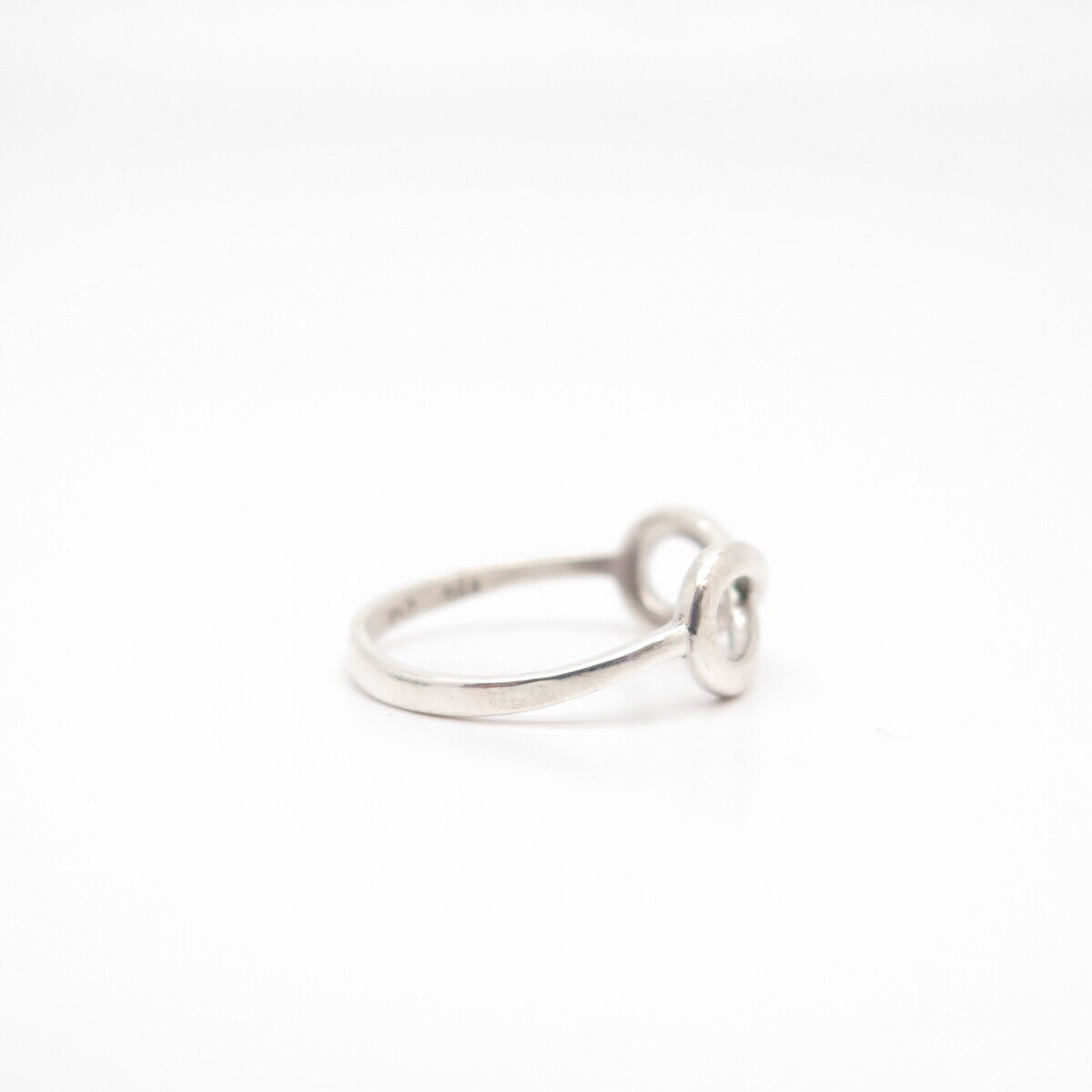 925 Sterling Silver Infinity Ring Size 6 1/4