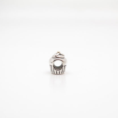 925 Sterling Silver Pandora Cake Bead Charm