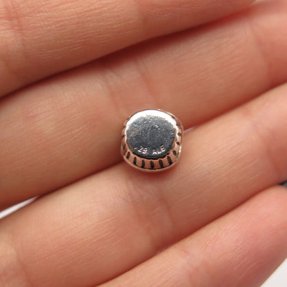 925 Sterling Silver Pandora Cake Bead Charm