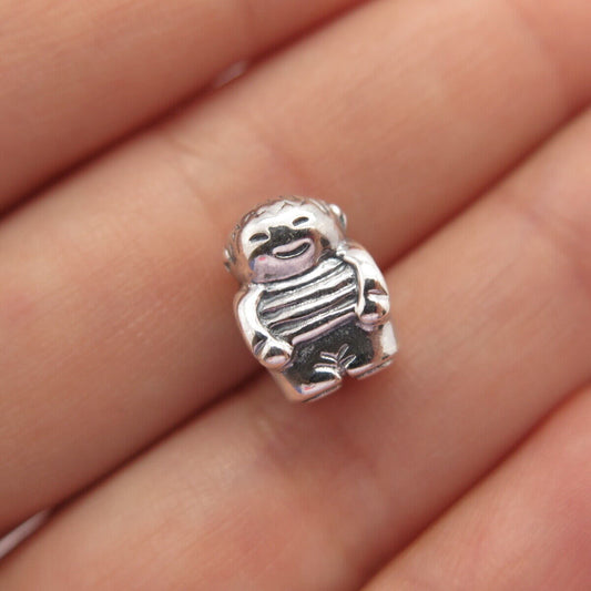 925 Sterling Silver Pandora Cartoon Bead Charm