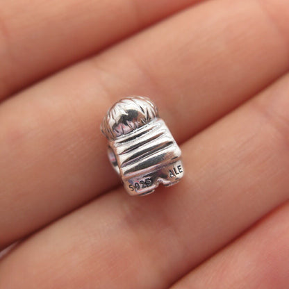 925 Sterling Silver Pandora Cartoon Bead Charm