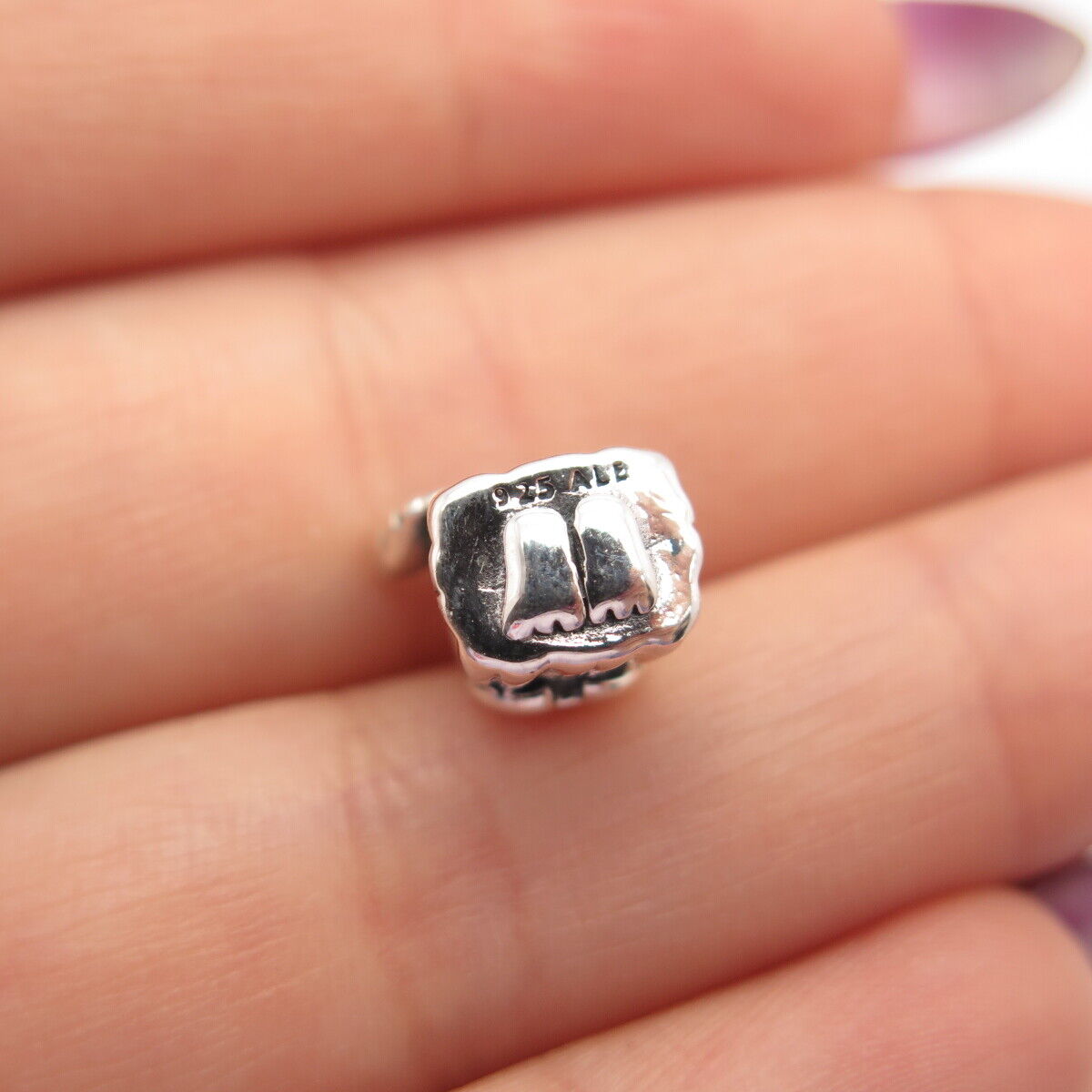 925 Sterling Silver Pandora Angel Bead Charm