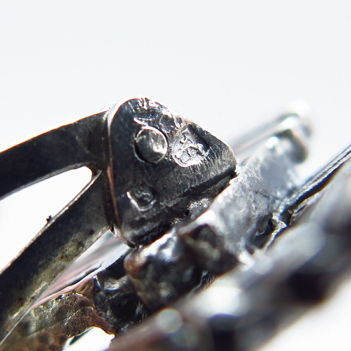 925 Sterling Silver Antique Ornate Cufflinks