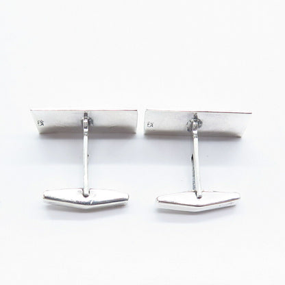 925 Sterling Silver Vintage Tribal Cufflinks