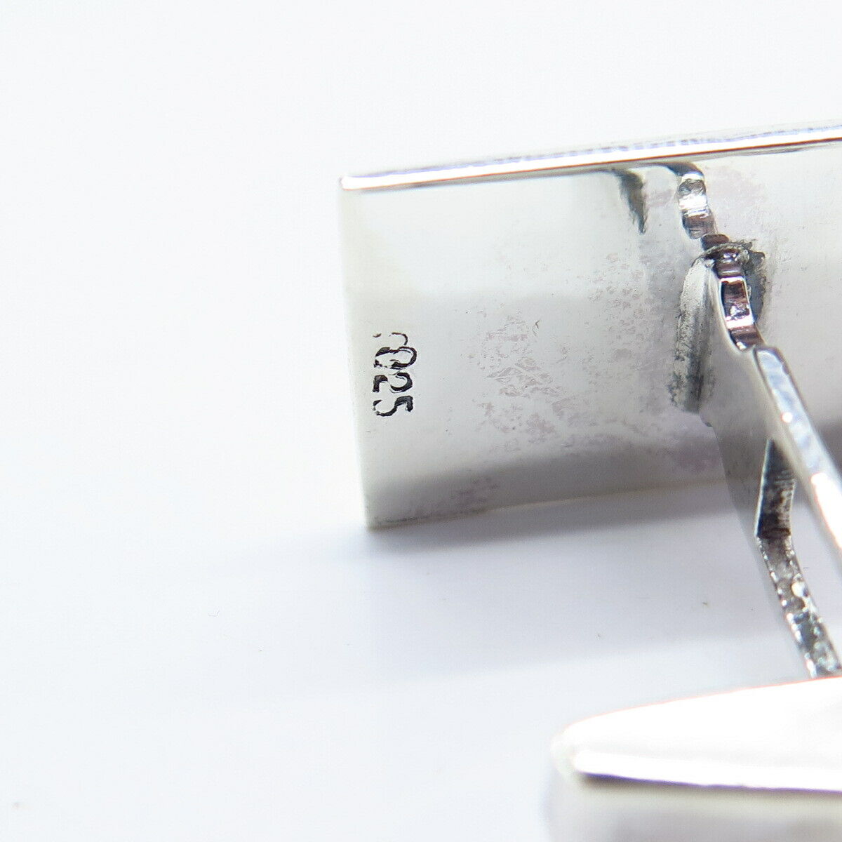 925 Sterling Silver Vintage Tribal Cufflinks