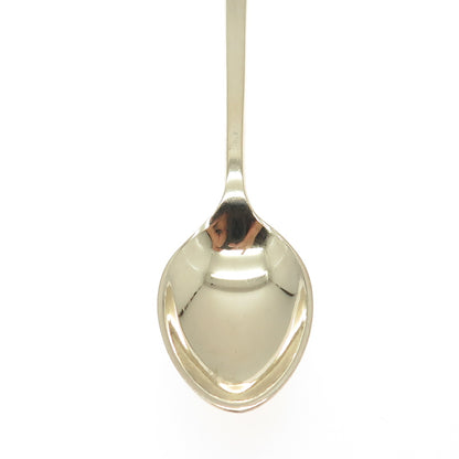 EGON LAURIDSEN Sterling Gold Plated Vintage Denmark Enamel Clover Coffee Spoon