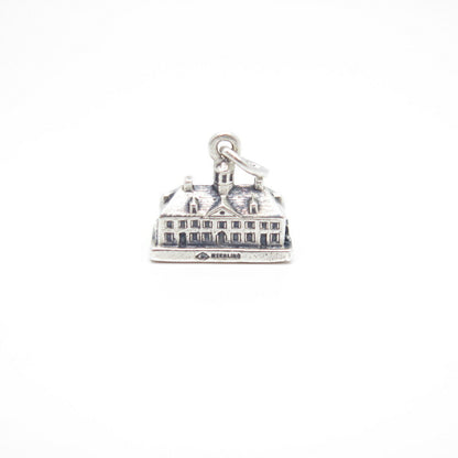 925 Sterling Silver Vintage Mount Vernon Charm Pendant