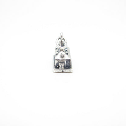 925 Sterling Silver Vintage Mount Vernon Charm Pendant