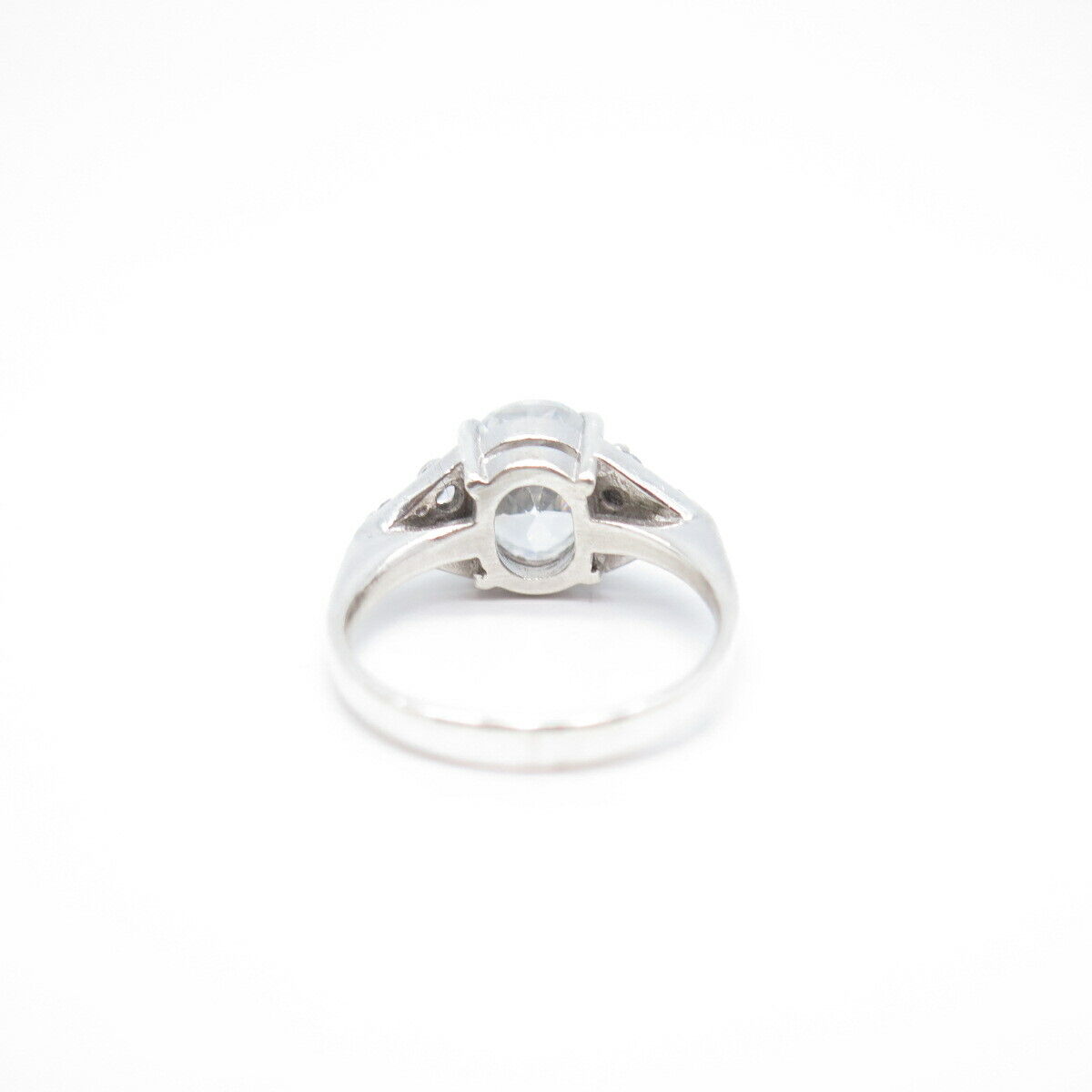 925 Sterling Silver C Z Ring Size 6