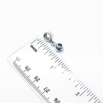 925 Sterling Silver Pandora Graduation Hat Bead Charm