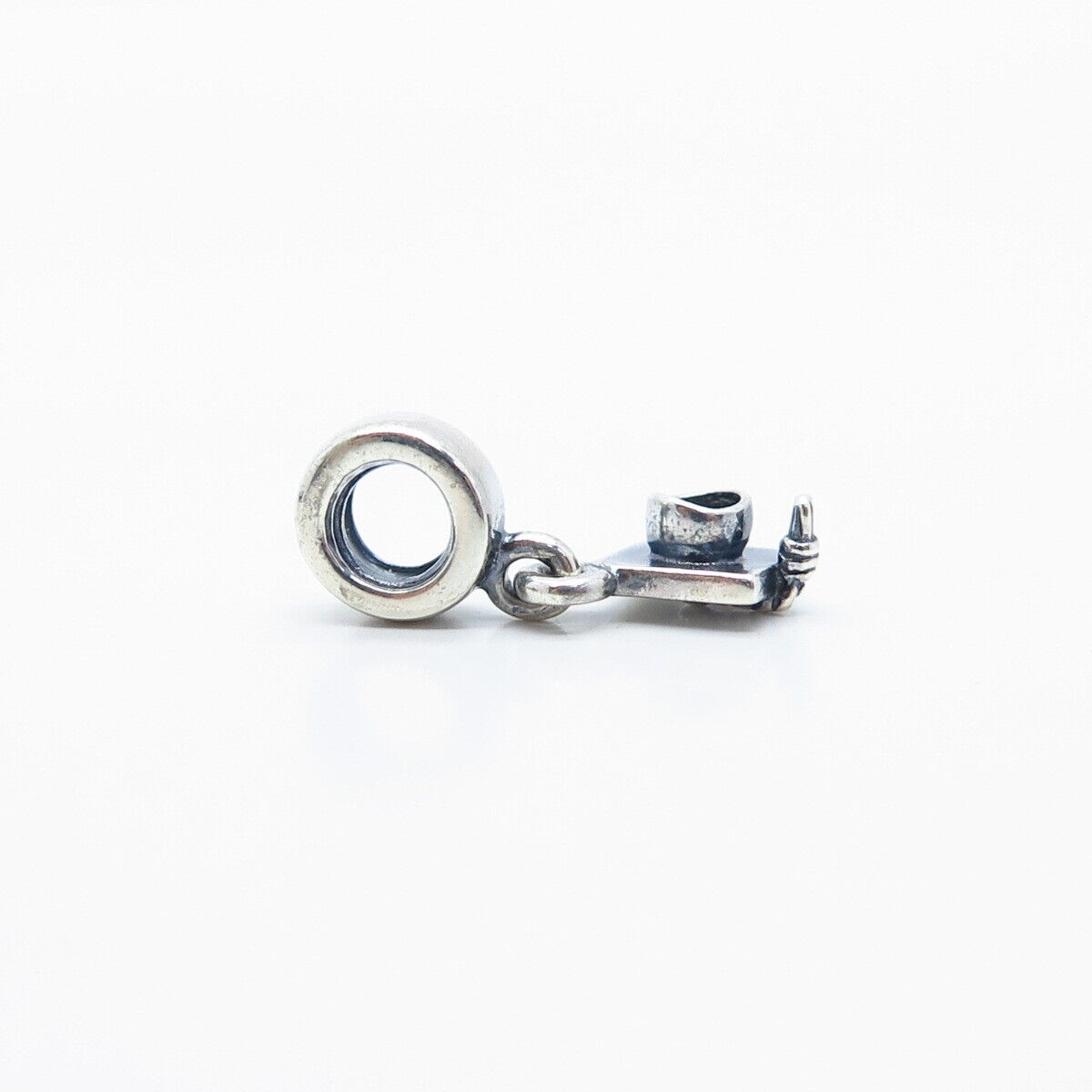 925 Sterling Silver Pandora Graduation Hat Bead Charm