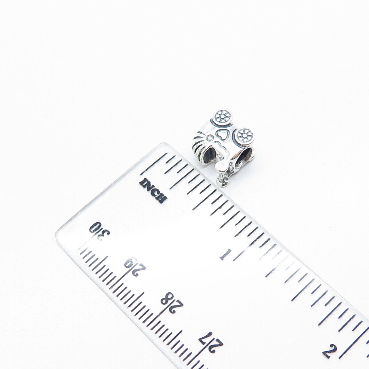 925 Sterling Silver Pandora Baby Carriage / Stroller  Bead Charm