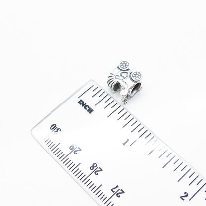 925 Sterling Silver Pandora Baby Carriage / Stroller  Bead Charm