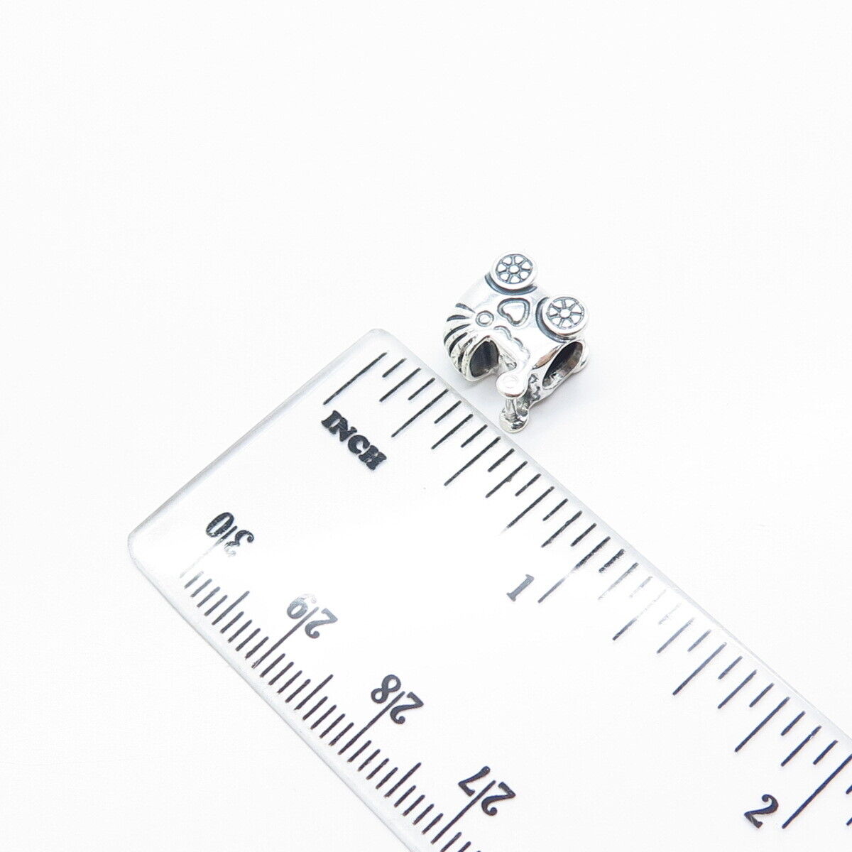 925 Sterling Silver Pandora Baby Carriage / Stroller Bead Charm