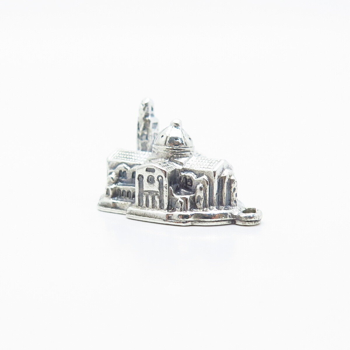 925 Sterling Silver Vintage Creed Washington DC Charm Pendant