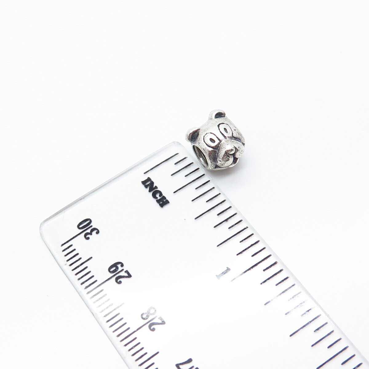 925 Sterling Silver Chamilia Bear Bead Charm