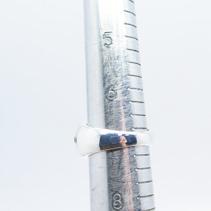 925 Sterling Silver Multi-C Z Ring Size 6.75