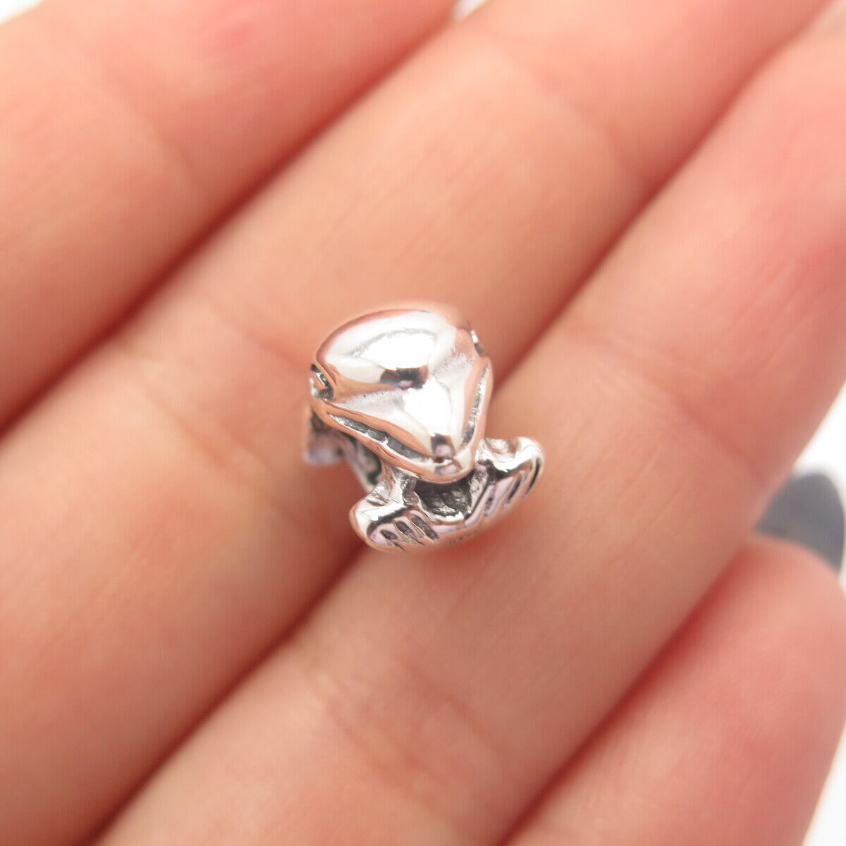 925 Sterling Silver Pandora Friendly Dolphin Bead Charm