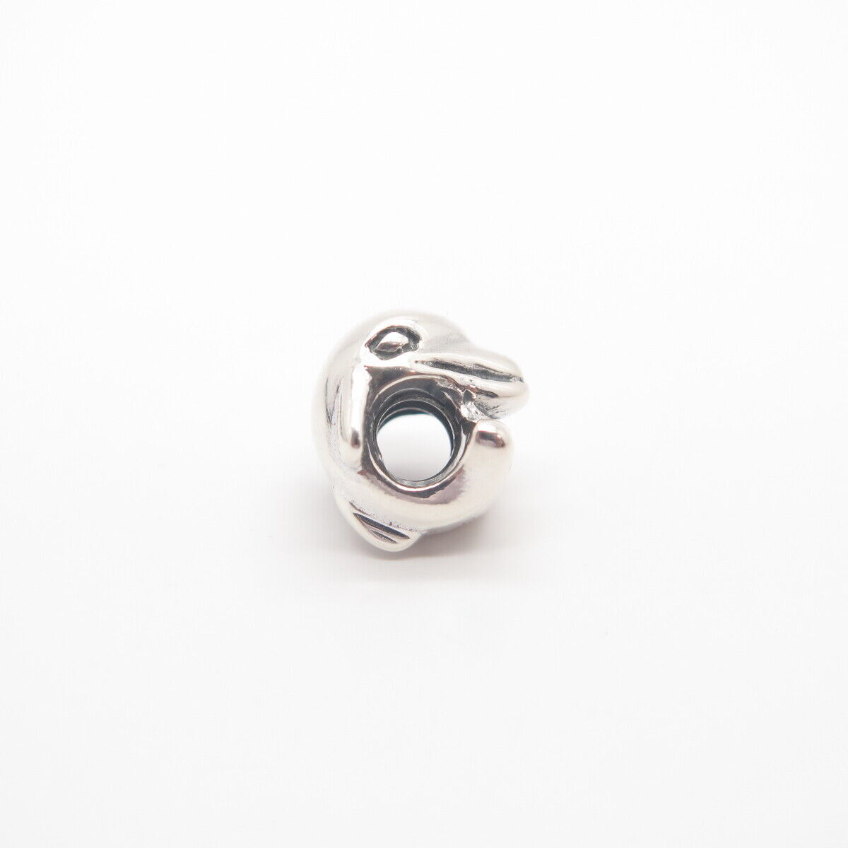 925 Sterling Silver Pandora Friendly Dolphin Bead Charm