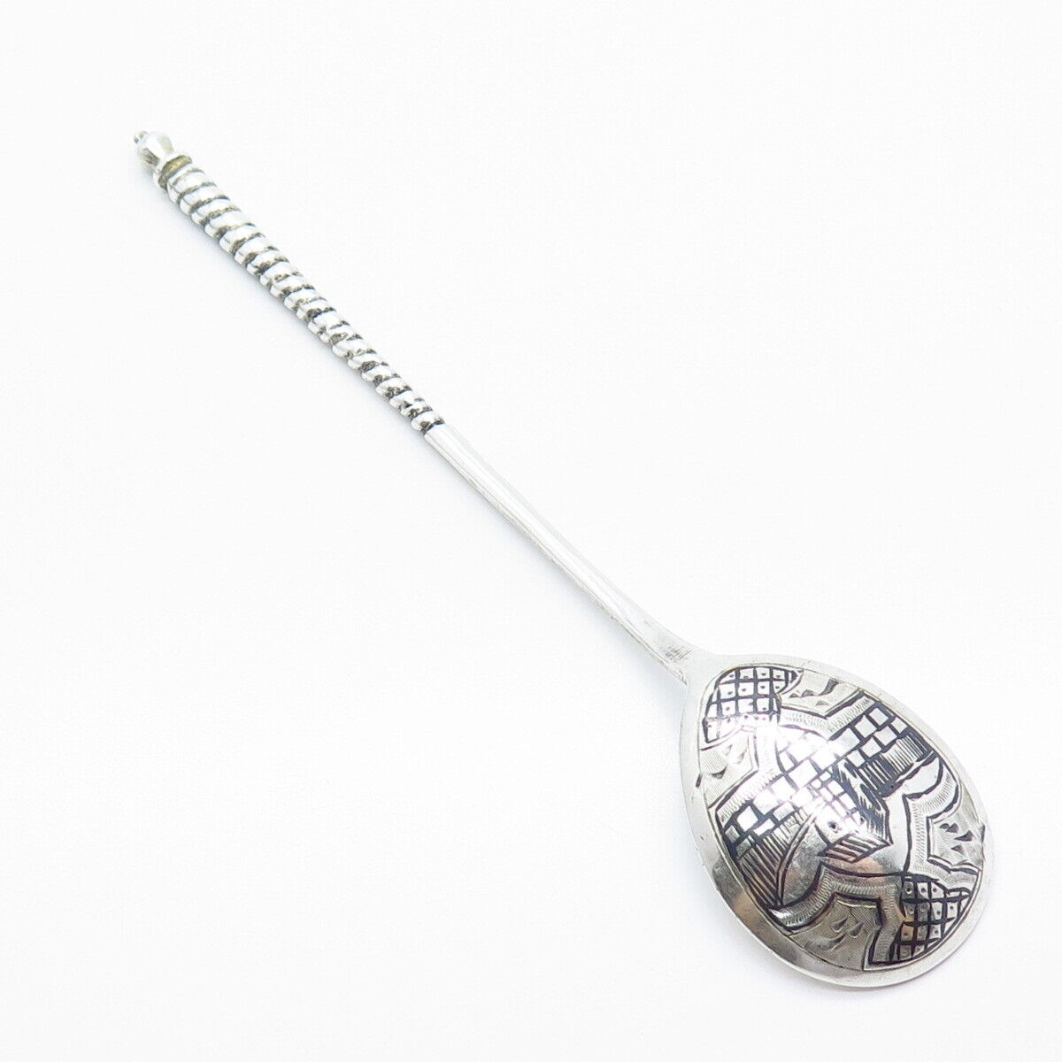 84 Silver Antique Russian Empire Spoon