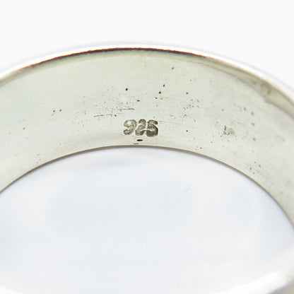 925 Sterling Silver Vintage Kokopelli Tribal Band Ring Size 13.25