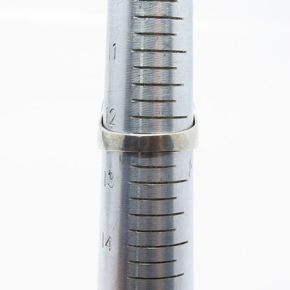 925 Sterling Silver Vintage Egyptian Pharaoh Statement Ring Size 12.5