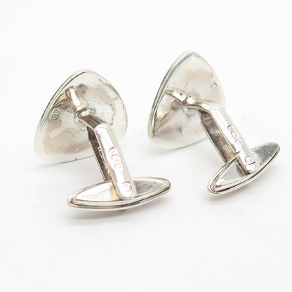 925 Sterling Silver Vintage Gorham Triangle Cufflinks