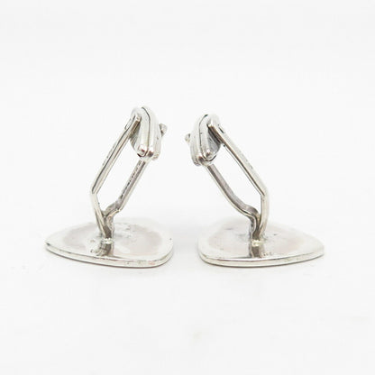 925 Sterling Silver Vintage Gorham Triangle Cufflinks