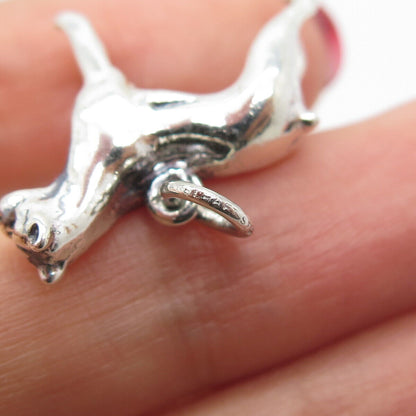 925 Sterling Silver Vintage Danecraft Dog Charm Pendant