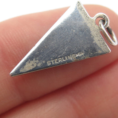 925 Sterling Silver Vintage Griffith & Sons Co "Andrew Lewis H.S." Charm Pendant