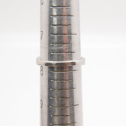 925 Sterling Silver Princess-Cut C Z Ring Size 7.75