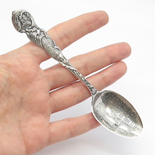 925 Sterling Silver Vintage Paye & Baker Steel Pier Atlantic City Tea Spoon
