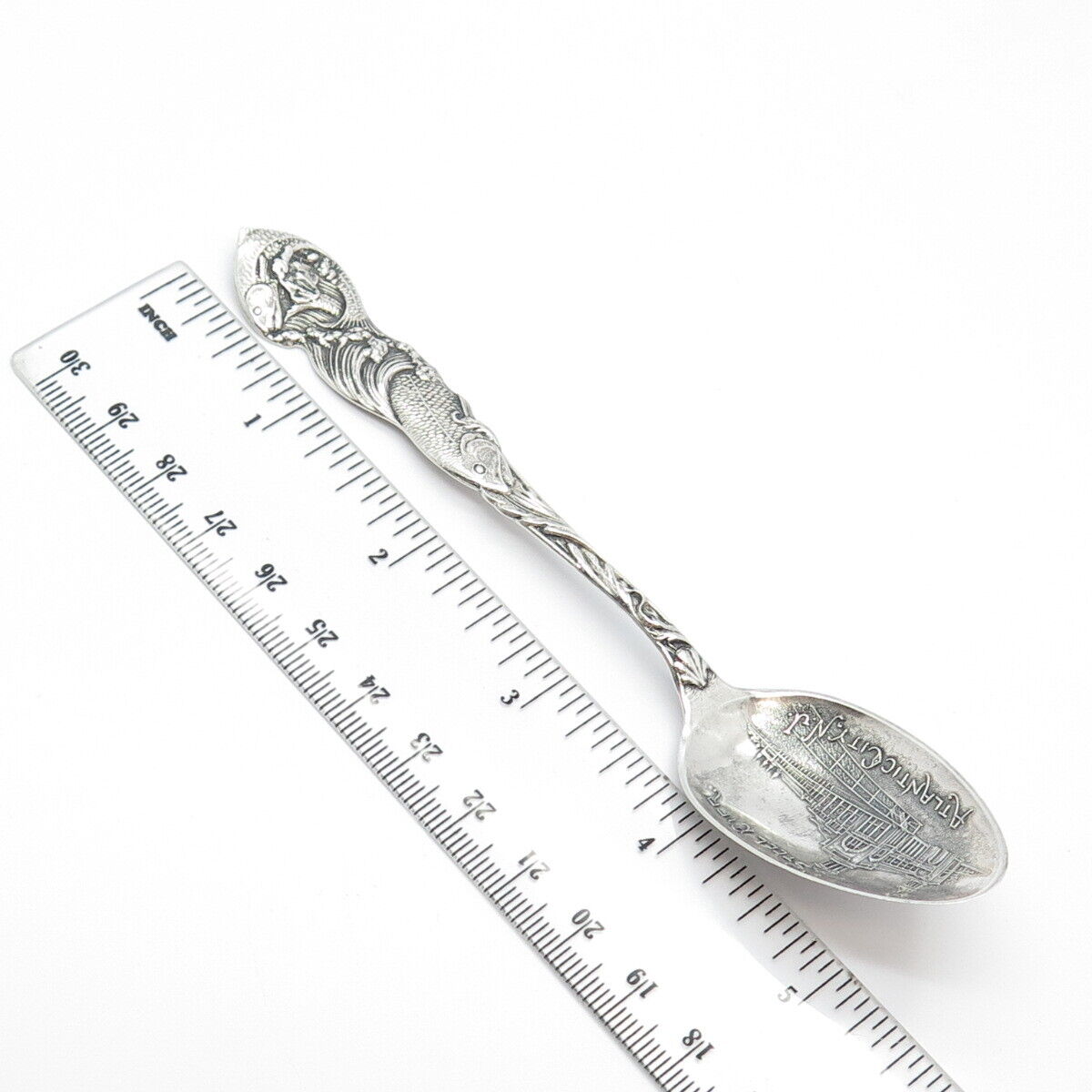 925 Sterling Silver Vintage Paye & Baker Steel Pier Atlantic City Tea Spoon