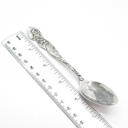 925 Sterling Silver Vintage Paye & Baker Steel Pier Atlantic City Tea Spoon