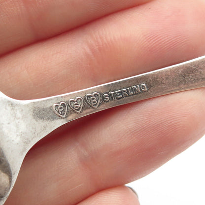 925 Sterling Silver Vintage Paye & Baker Steel Pier Atlantic City Tea Spoon