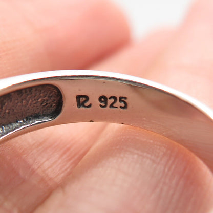 925 Sterling Silver Vintage Ross Simons Swirl Ring Size 7